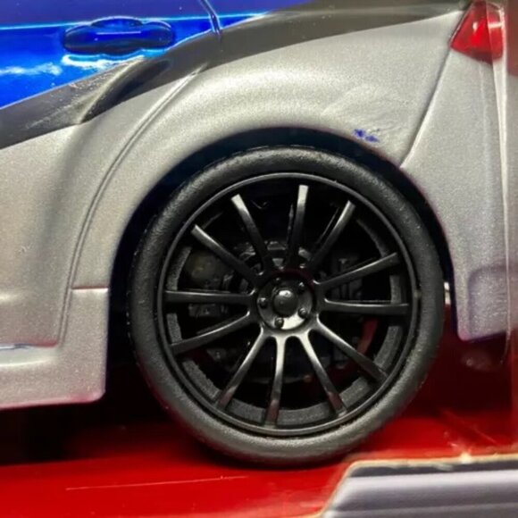 Jada Fast & Furious Brian’s Subaru Impreza WRX STI Die-cast 1:24 Model Car NIP - Picture 6 of 16